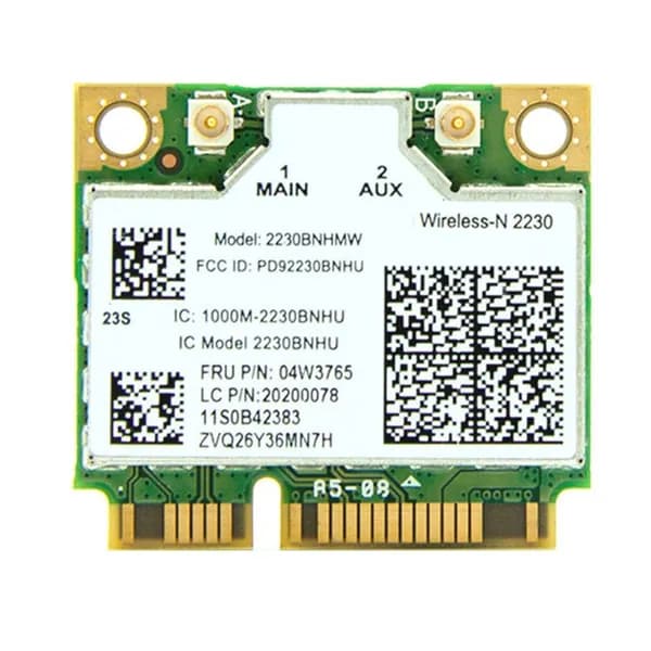 Мини-Адаптер для ноутбука PCIe 2230BGN 2230BNHMW Беспроводная карта Wifi BT4.0 04W3765