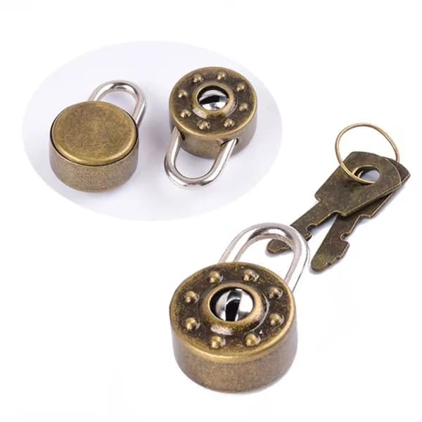Замок навесной для Комоды, шкатулки для украшений, ежедневники ,20mm, 2 ключа в комплекте dszm