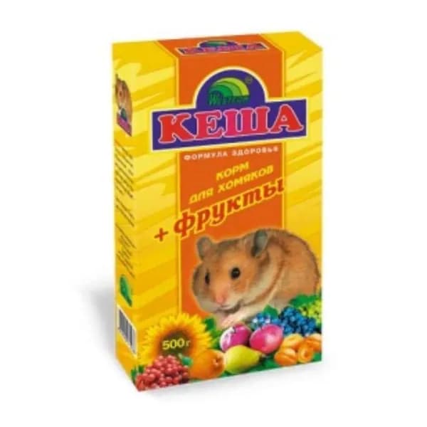 Кеша Корм для хомяков с фруктами, 500 г