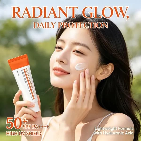 Увлажняющий и осветляющий солнцезащитный крем SPF50+, 50 г
