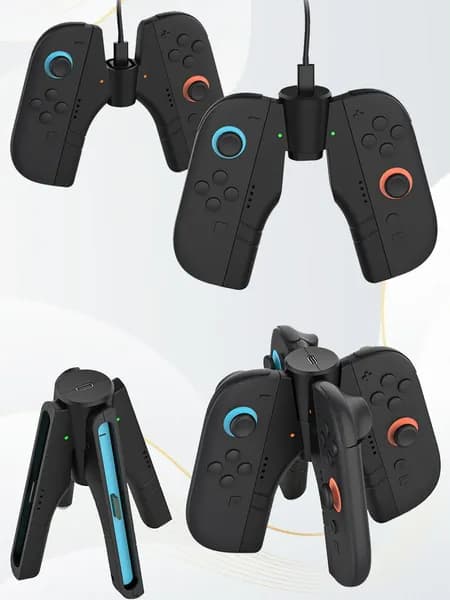 Зарядное устройство для 4х контроллеров Joy-Con Nintendo Switch 2 (Dobe TNS-3156)