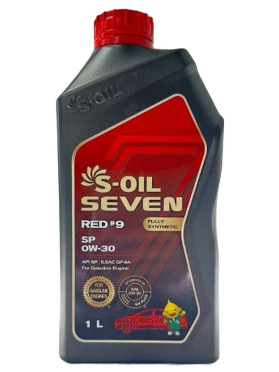 S-OIL SEVEN 0W30 S-OIL 7 RED #9 SP 0W-30 Масло моторное, Синтетическое, 1 л