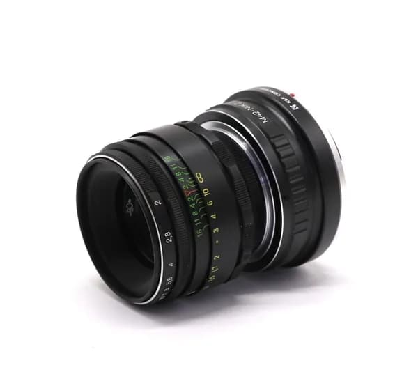 Объектив Гелиос-44-2 + адаптер K&F Concept для Nikon Z винтажный премиум комплект
