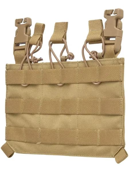 Съемная передняя панель MOLLE TV-122 (WARTECH), койот / Для бронежилета