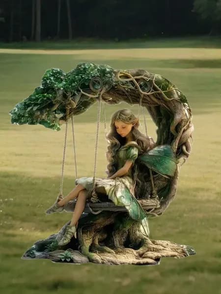 Фигурка садовая