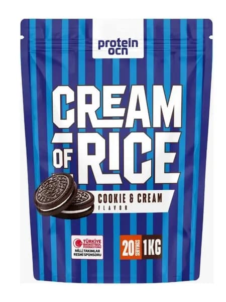 Proteinocean Cream of Rice, Вкус Cookie & Cream, Спортивный Напиток, 1кг