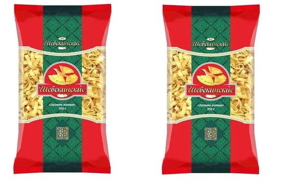Макароны Лагман-лапша "Шебекенские" 350 г 2 шт