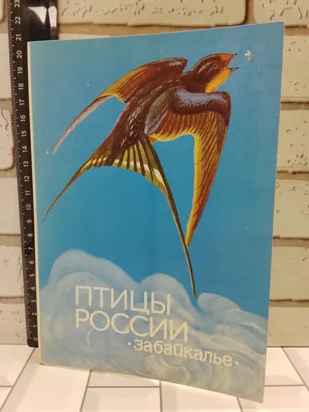 Канцелярия антикварная винтажная Набор из 32 открыток Птицы России Забайкалье