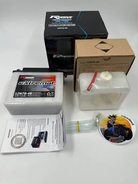 Мото Аккумулятор RDRIVE eXtremal HD 12N7B-4B
