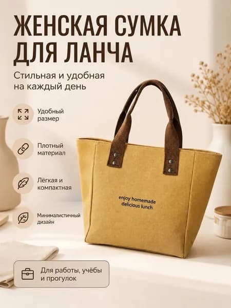 Сумка для ланча, на плечо