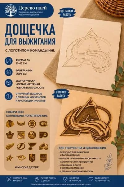 Набор для творчества Доски для выжигания
