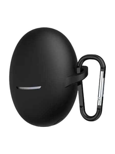 (Комплект) Подходит для наушников Honor TiiinLab S7 силиконовый чехол - черный