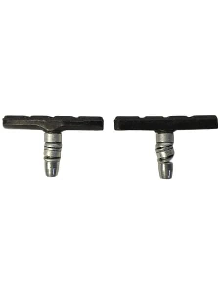 Тормозные колодки для V-brake (70мм, резьбовая, чёрные) 2 шт.