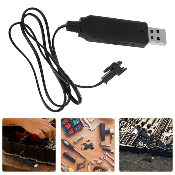 Пластиковый usb кабель для зарядки 3.7v литиевой батареи мыльной машины и игрушек