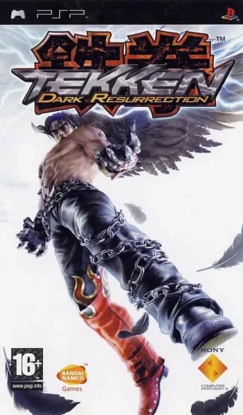 PSP игра Tekken Dark Resurrection
