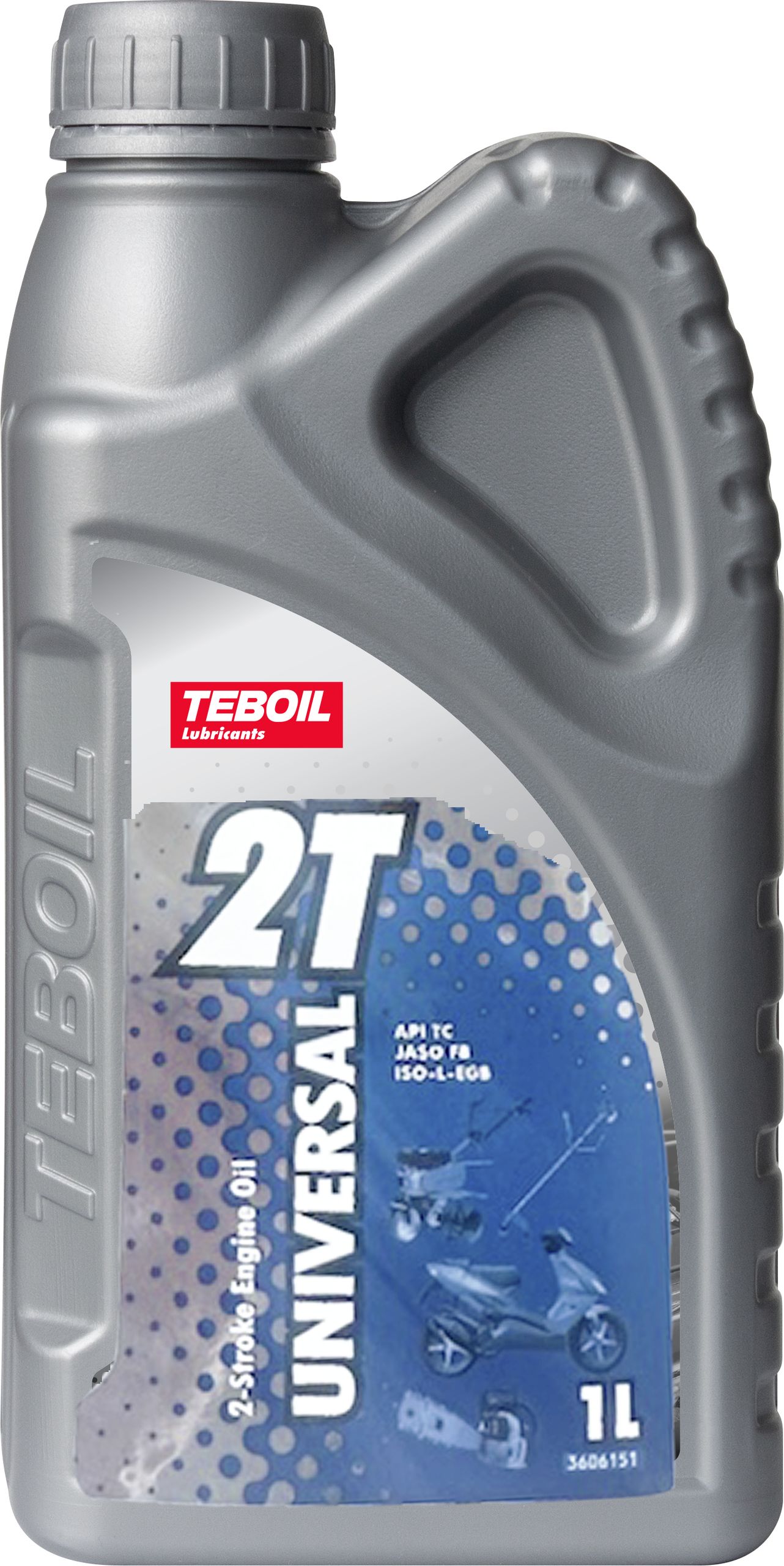 TEBOIL UNIVERSAL 2Т Масло моторное, Полусинтетическое, 1 л
