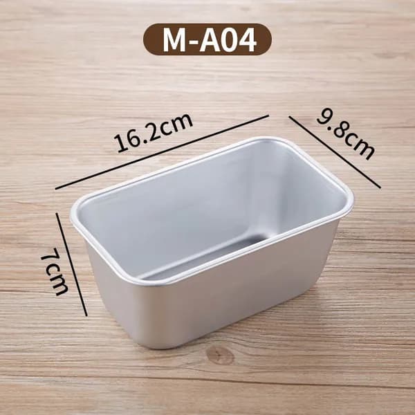 Форма для выпечки прямоугольная, алюминиевый сплав, модель M-A04