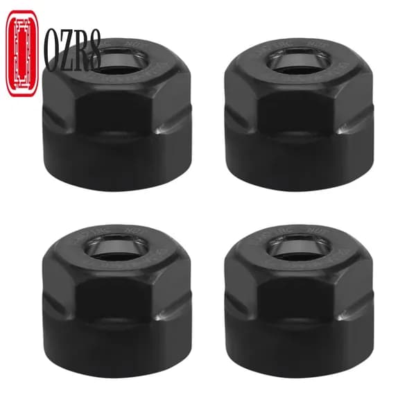 (D A G Y) 4Pcs ER11-A Type M14 Цанга с резьбой Зажимные шестигранные гайки совместим токарного станка ЧПУ