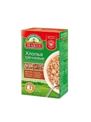 Хлопья МАКFА Гречневые, 450г
