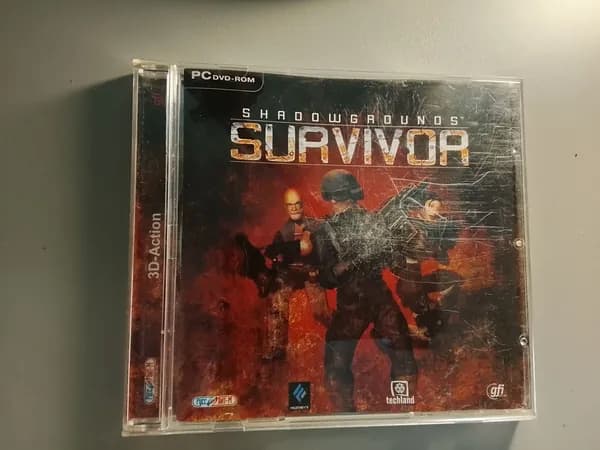Диск с винтажной игрой /для слабого ПК/ ShadowGrounds Survivor.
