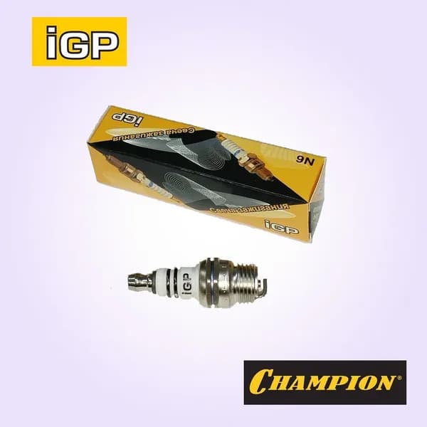 Свеча зажигания IGP N6 (двухтактные двигатели Chаmpion138,255; MC Culloch) посадка конус