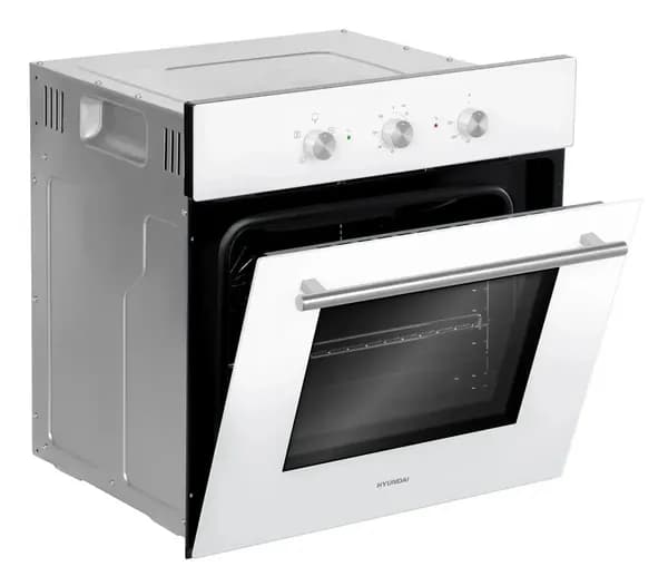 Hyundai  духовой шкаф HEO 6632 WG, белый/серебристый