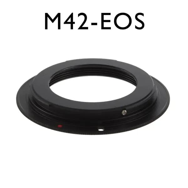 Переходное кольцо адаптер механический ручной M42-EOS