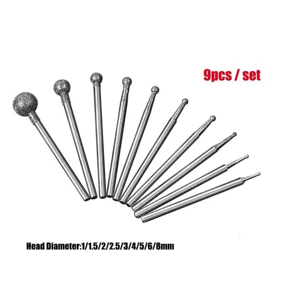 9pcs/set Резец головки иглы