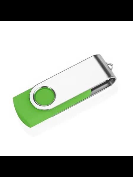 USB-флешка 16 ГБ Green Color, металлический корпус