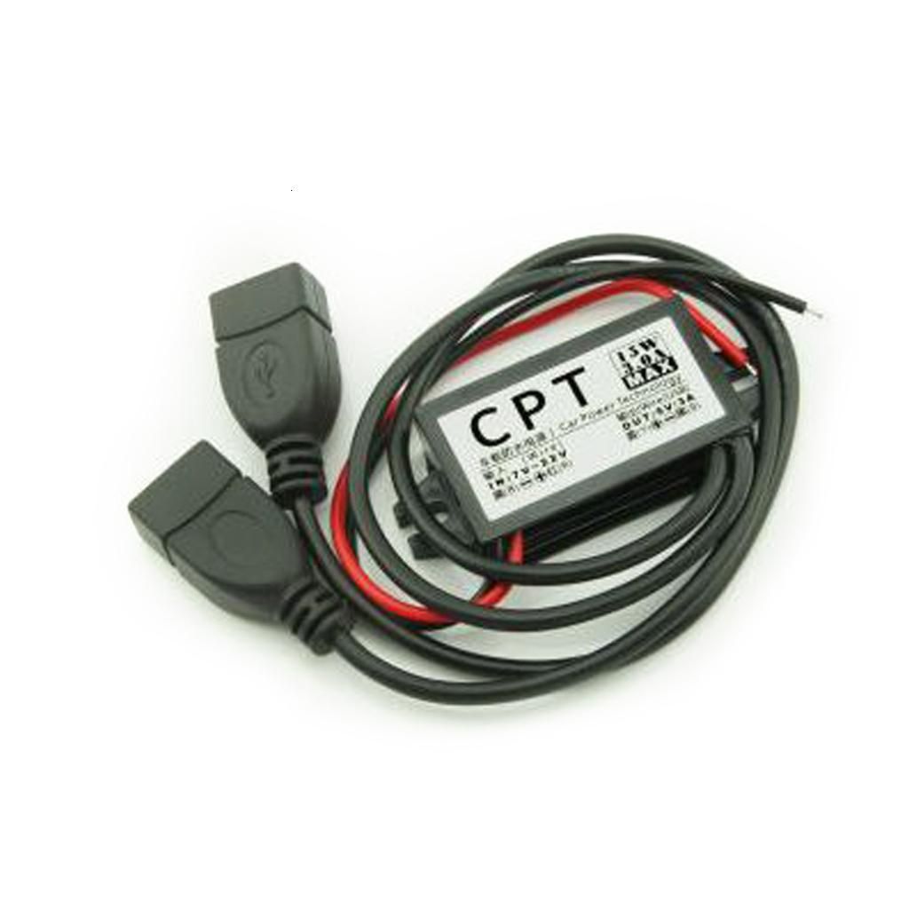 USB-понижающий преобразователь 7 22 В в 5 В, - Двойной USB