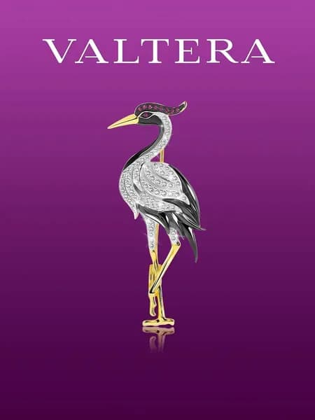 VALTERA Брошь ювелирная Серебро