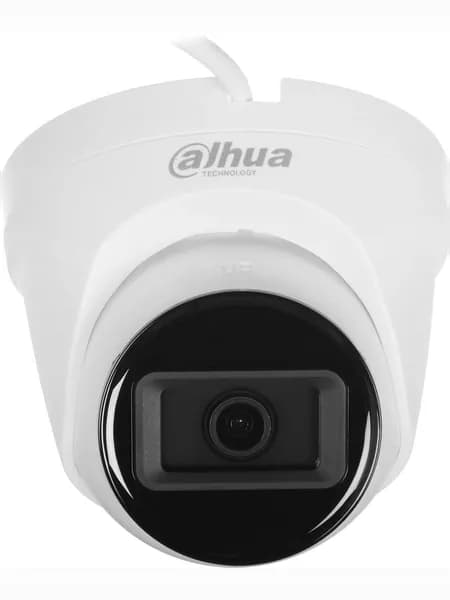 Камера видеонаблюдения IP Dahua DH-IPC-T1E20P-A-0280B 2.8-2.8мм цв. корп.:белый