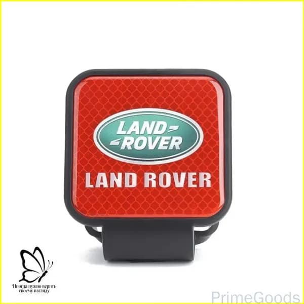Эксклюзивный держатель с резиновой заглушкой 50х50 мм для фаркопа LAND ROVER
