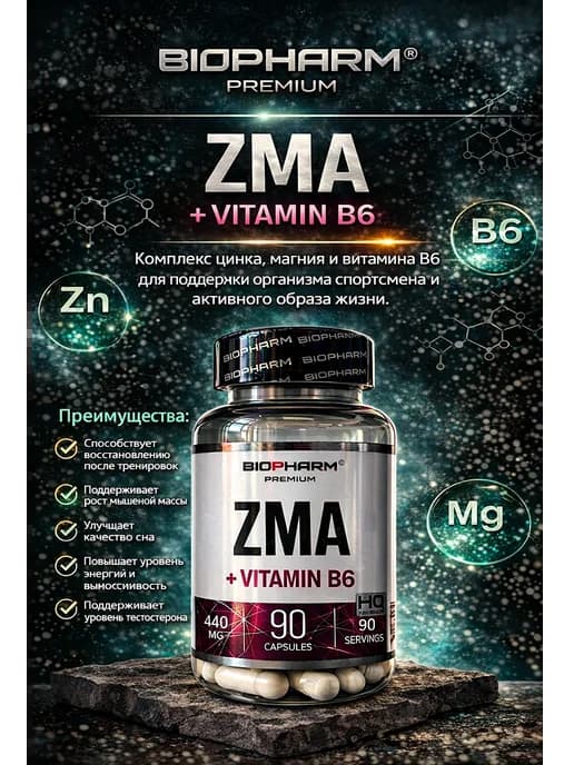 ZMA + VITAMIN B6