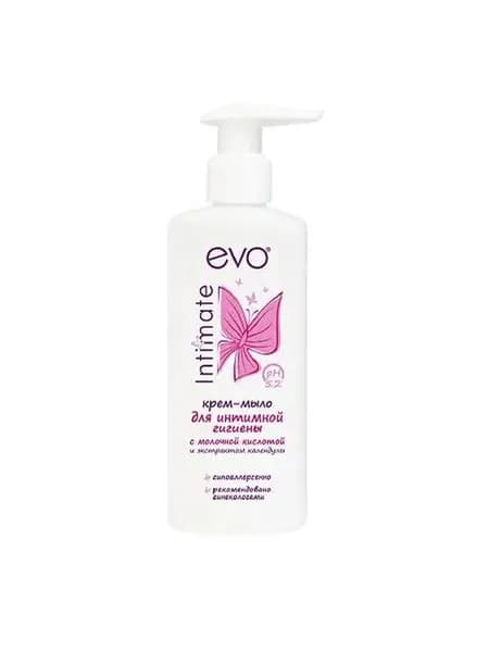 Крем-мыло для интимной гигиены EVO Intimate, 200 мл
