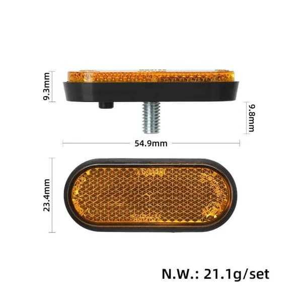 светоотражатели на переднее колесо для самокатов Xiaomi Elite и 4Lite (2-го поколения).