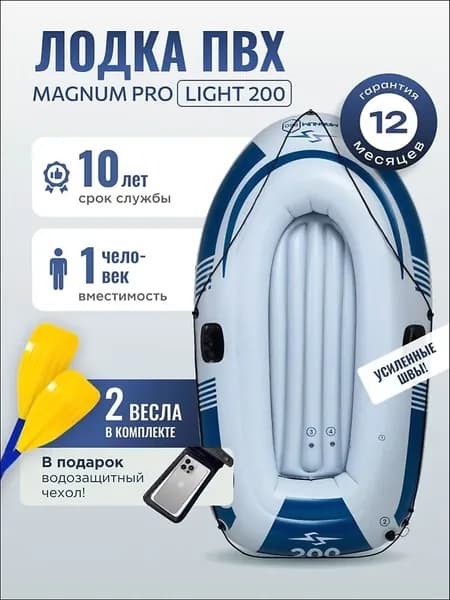Magnum Pro Лодка, 195 см
