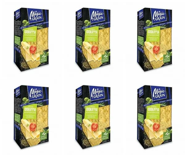 Magic Grain Хлебцы Focaccia, 160 г, 6 уп