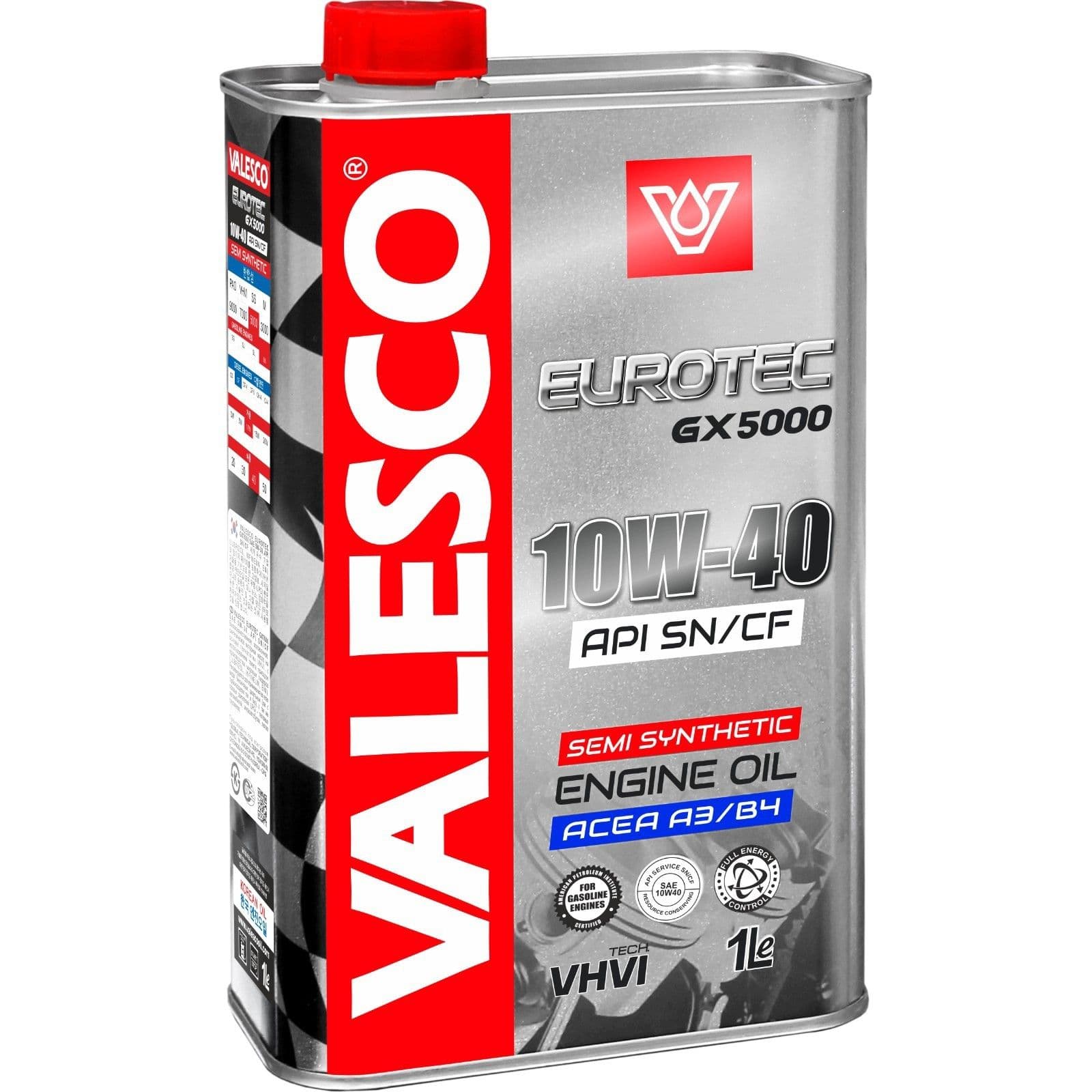 VALESCO eurotec 10W-40 Масло моторное, Полусинтетическое, 1 л