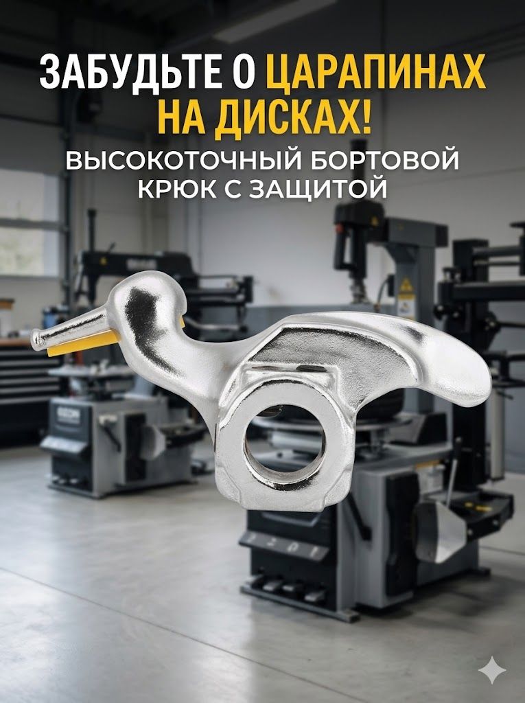 Монтажная головка для шиномонтажного станка птичий клюв, литая сталь, износостойкая, защита диска, для автосервиса и шиномонтажа, демонтаж и монтаж шин