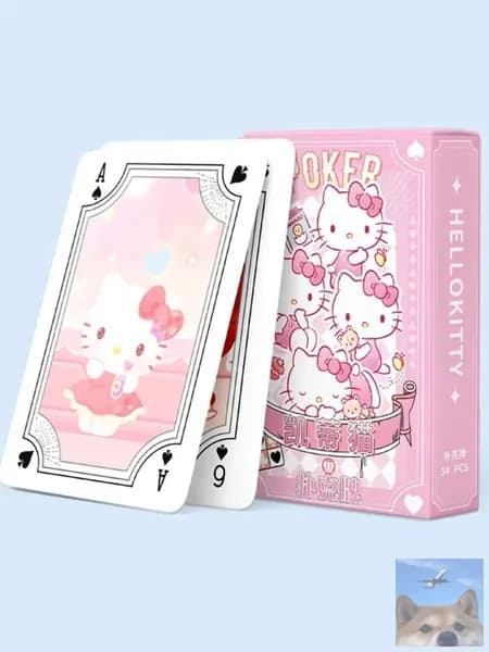 Карты игральные Hello Kitty Куроми Cinnamoroll аниме