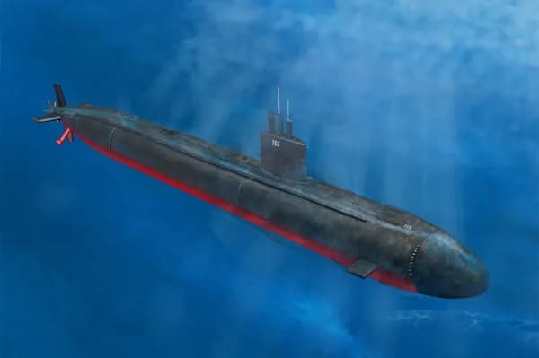 HobbyBoss 83530 1/350 Ударная атомная подводная лодка SSN-688/VLS/688I класса "Лос-Анджелес ВМС США "три в одном"
