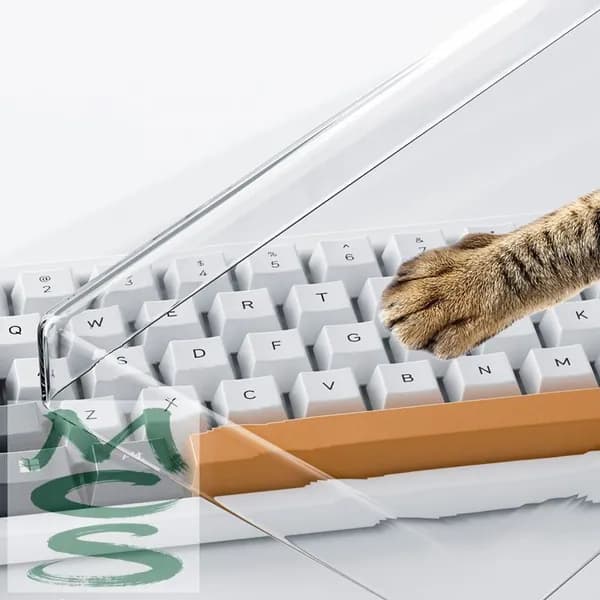 Прозрачный пылезащитный чехол для 75% клавиатуры