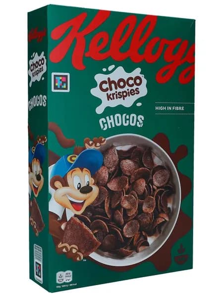 Kelloggs Choco Krispies Chocos Германия, Сухие завтраки, шоколадные хлопья из пшеницы, хрустящие, для завтрака, 420 г
