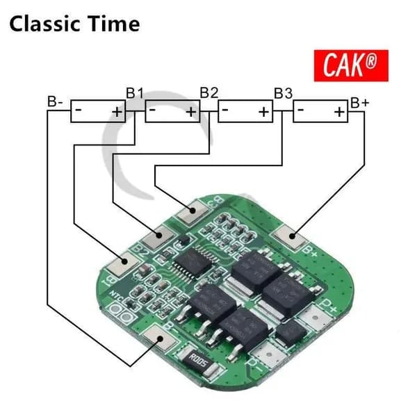 4S 14,8 В / 16,8 В 20A пиковая плата защиты литий-ионной батареи BMS PCM bms pcm для литиевой батареи LiCoO2 LiMn2O4 18650 li