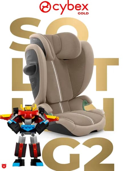 Cybex Solution G2 i-Fix Автокресло 3-12 лет промокомплект, Almond Beige PLUS