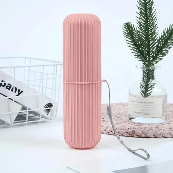 Футляр для зубной щетки 19*6 см КОРАЛЛОВЫЙ