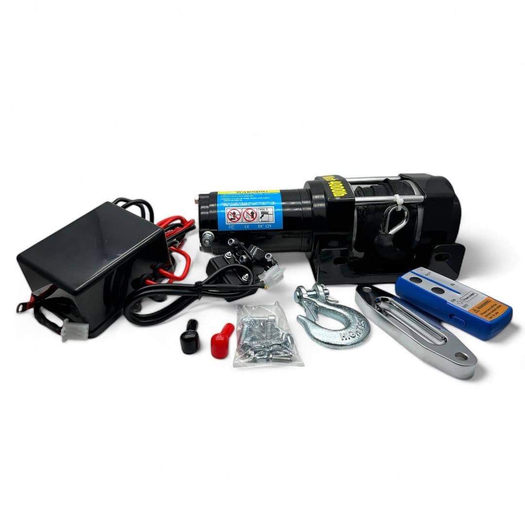 Электрическая лебедка Electric Winch 4000LBS, 1800кг, 12В