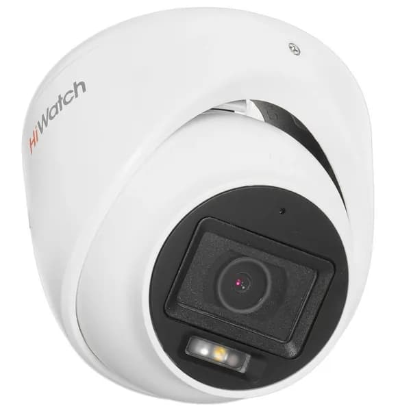DS-T203A(B)(2.8mm) HiWatch 2Мп уличная купольная HD-TVI камера с гибридной подсветкой EXIR/LED