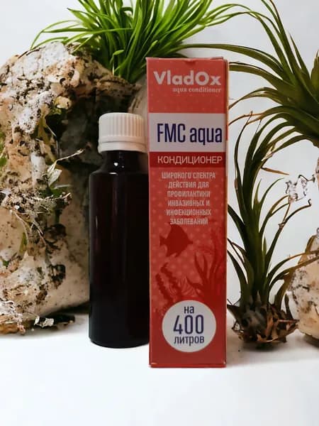 Кондиционер для аквариумной воды VladOx FMC aqua 50 мл на 400 л